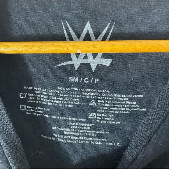 Wrestle Mania Vintage Style Macho Man Randy Savage and Co T Shirt Size S - Picture 2 of 5